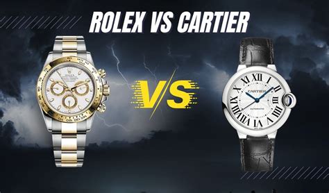 cartier or rolex